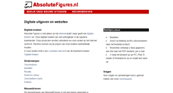 Desktop Screenshot of absolutefigures.nl