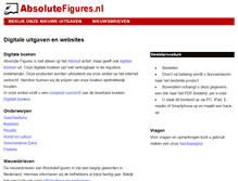 Tablet Screenshot of absolutefigures.nl